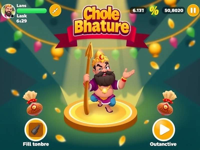Chole Bhature Champion Game Screenshot